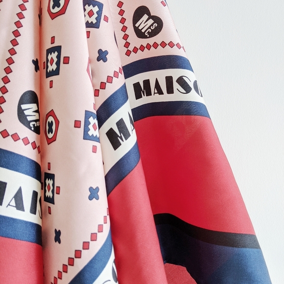 Maison de Scotch large square scarf - Picture 3 of 3